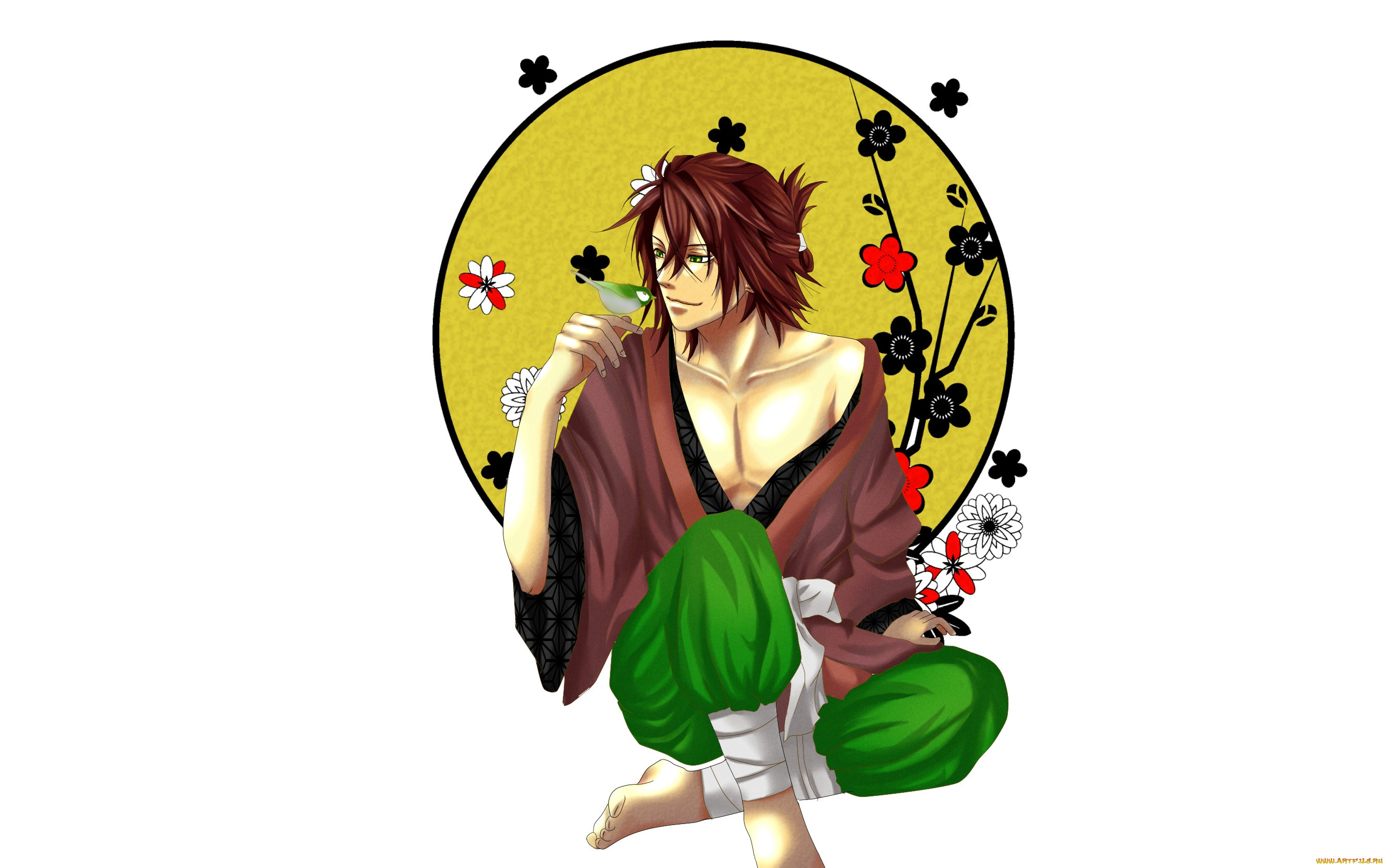 , hakuouki, okita, souji